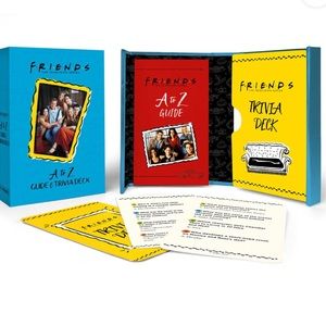 Friends A to Z Trivia Deck & Guide